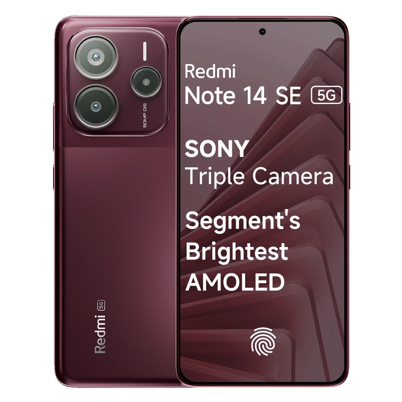 REDMI Note 14 SE 5G (Crimson Art, 128 GB)  (6 GB RAM)