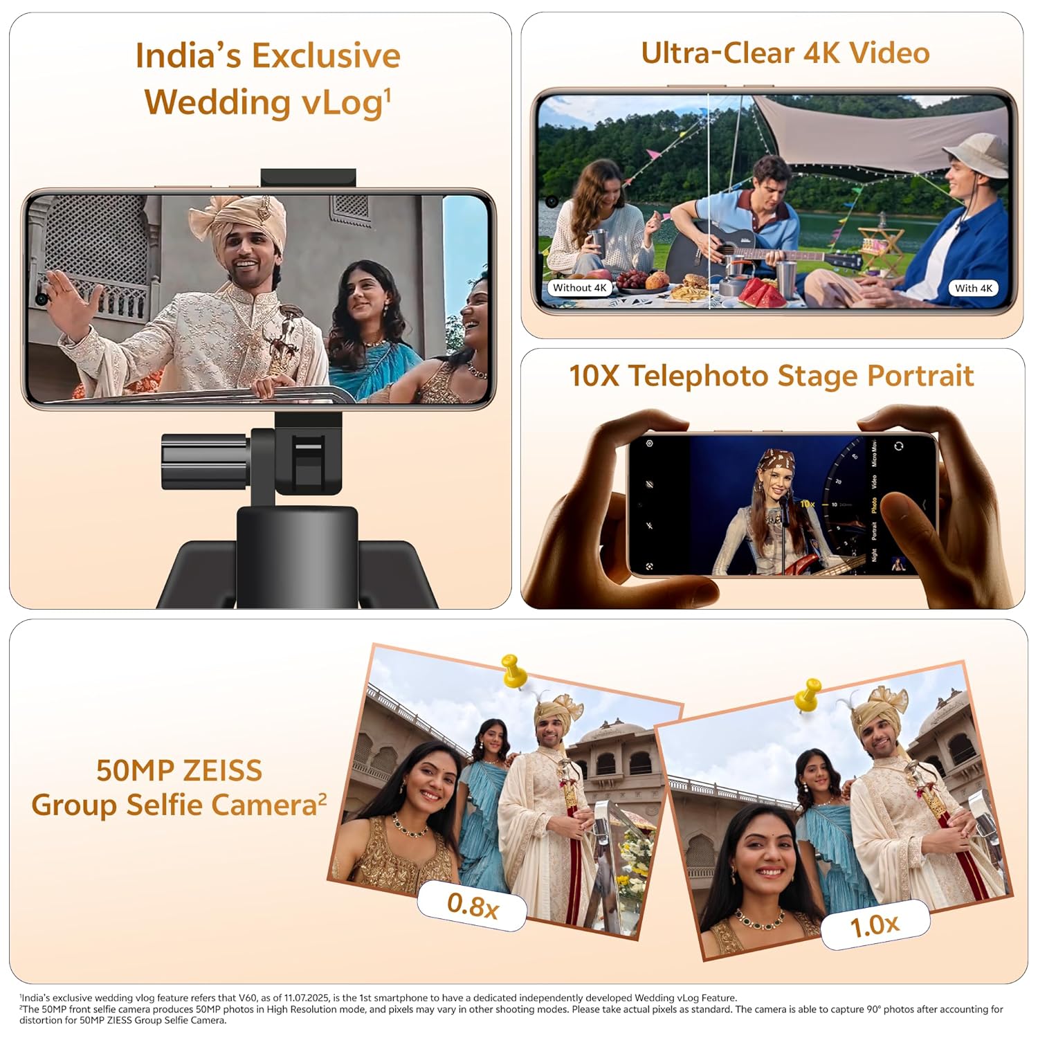 vivo V60e (Noble Gold, 128 GB)  (8 GB RAM)