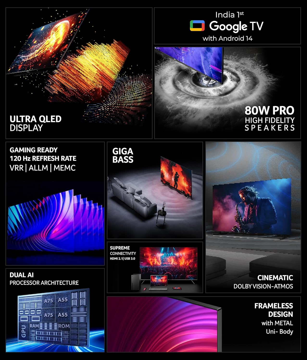 Mi 4 Pro 138.8 cm (55 inch) Ultra HD (4K) LED Smart Android TV