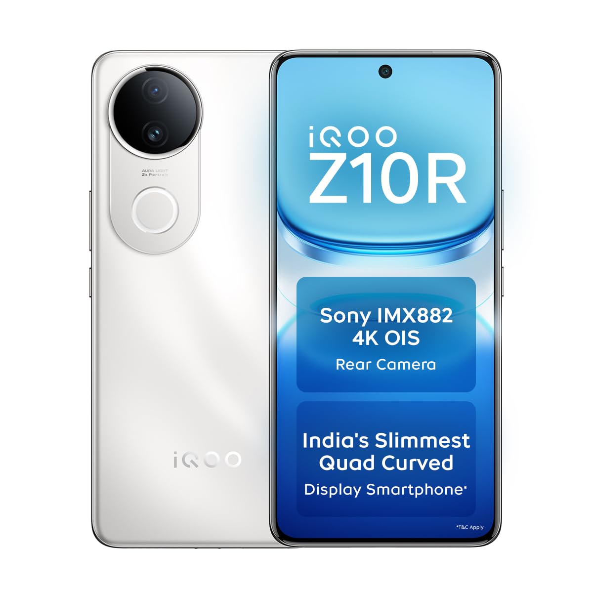 IQOO Z10R 5G (Moonstone, 256 GB)  (8 GB RAM)