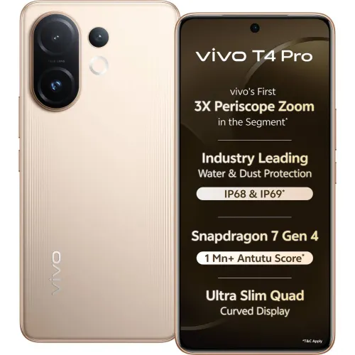 Vivo T4 Pro 5G (Blaze Gold, 256 GB) (8 GB RAM)