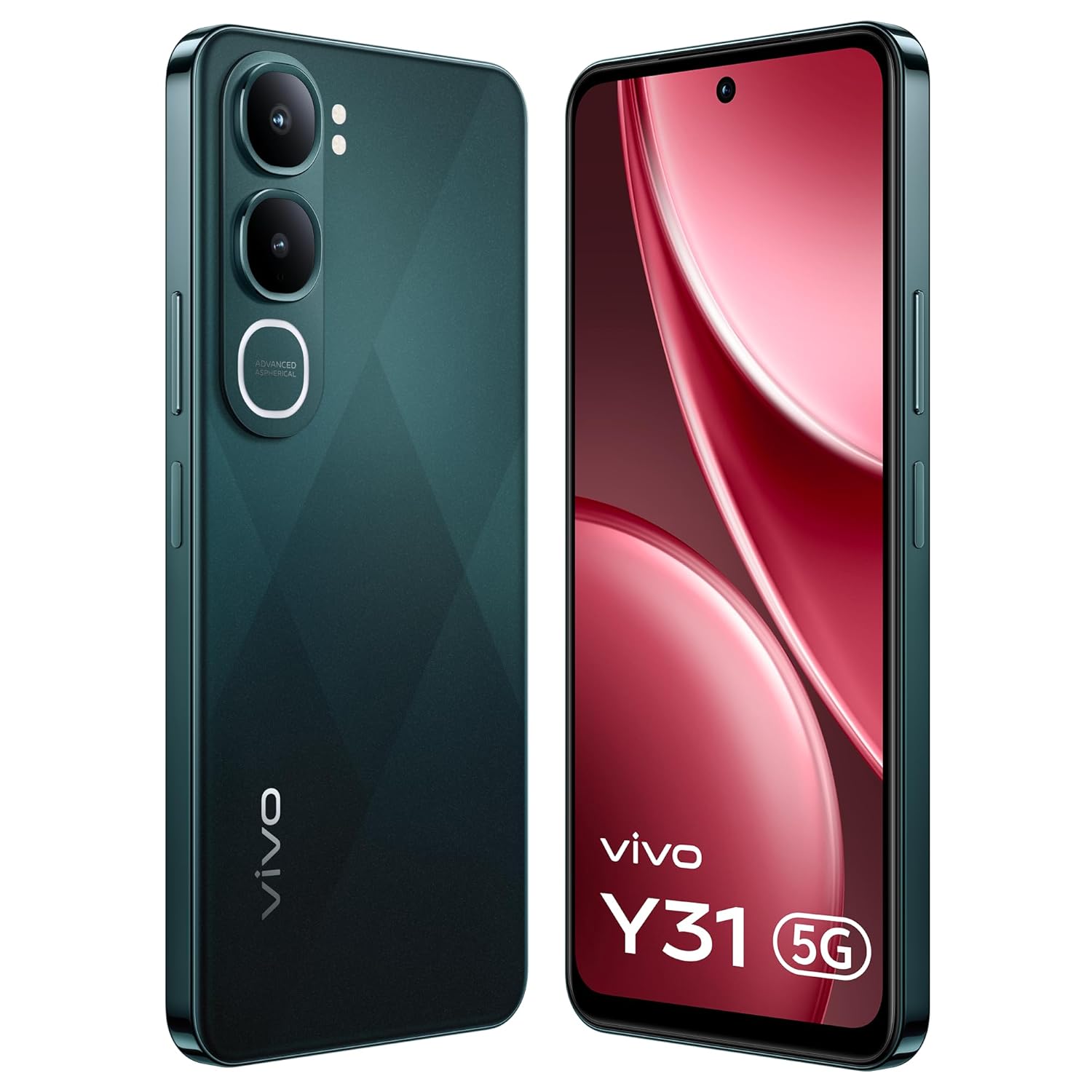 vivo Y31 5G (Diamond Green, 128 GB)  (6 GB RAM)