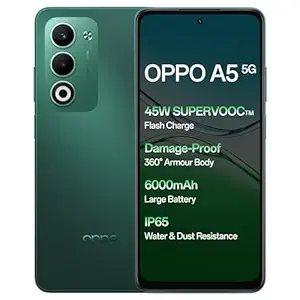 OPPO A5 5G (Aurora Green, 128 GB)  (6 GB RAM)