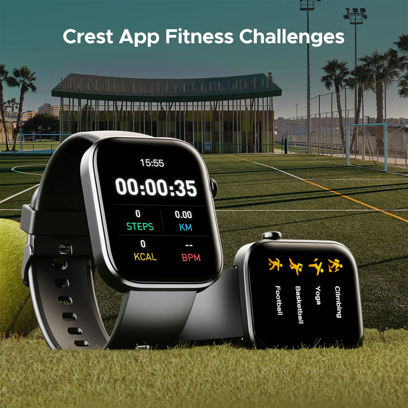 boAt Storm call 3 w/TBT Navigation,Watch Face Studio,1.83''(4.6 cm)HD Display,QR Tray Smartwatch  (Active Black Strap, Free Size)