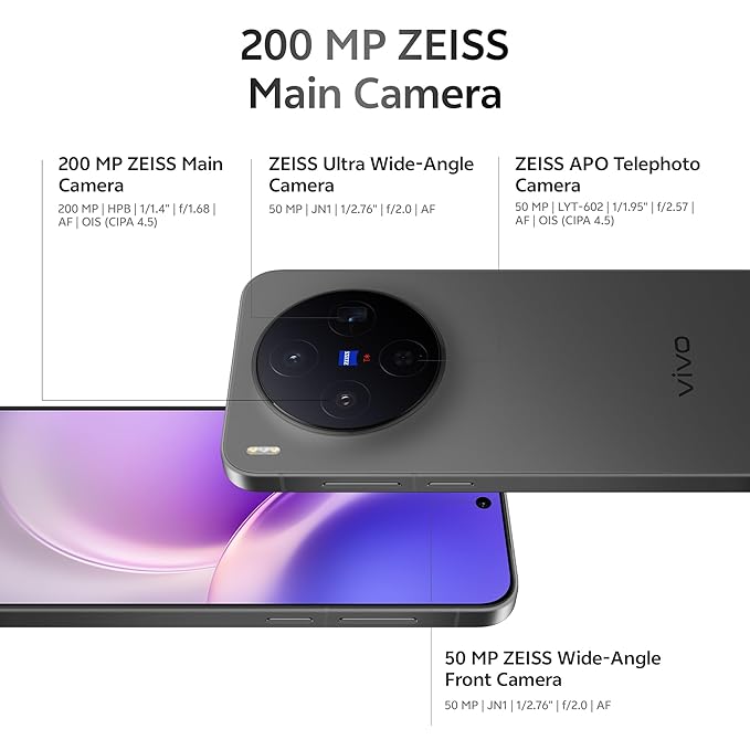 vivo X300 Pro (Elite Black, 512 GB)  (16 GB RAM)