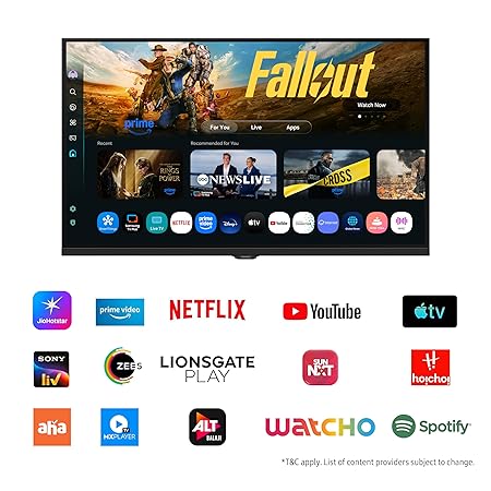 Samsung 80 cm (32 inch) HD Ready LED Smart Tizen TV 2025 Edition with Voice Assistance Remote Control | 100+ Free Channels | HDR 10+ Support |