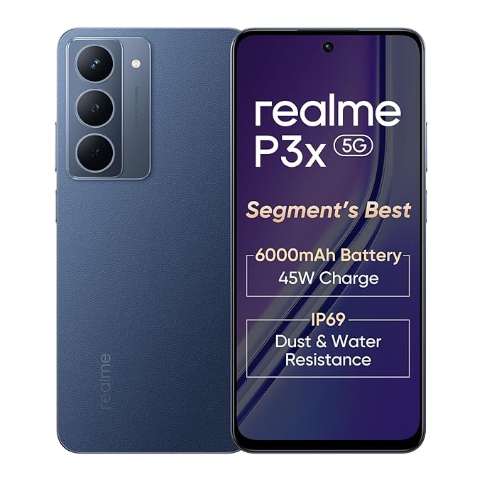 realme P3x 5G (Midnight Blue, 128 GB)  (8 GB RAM)