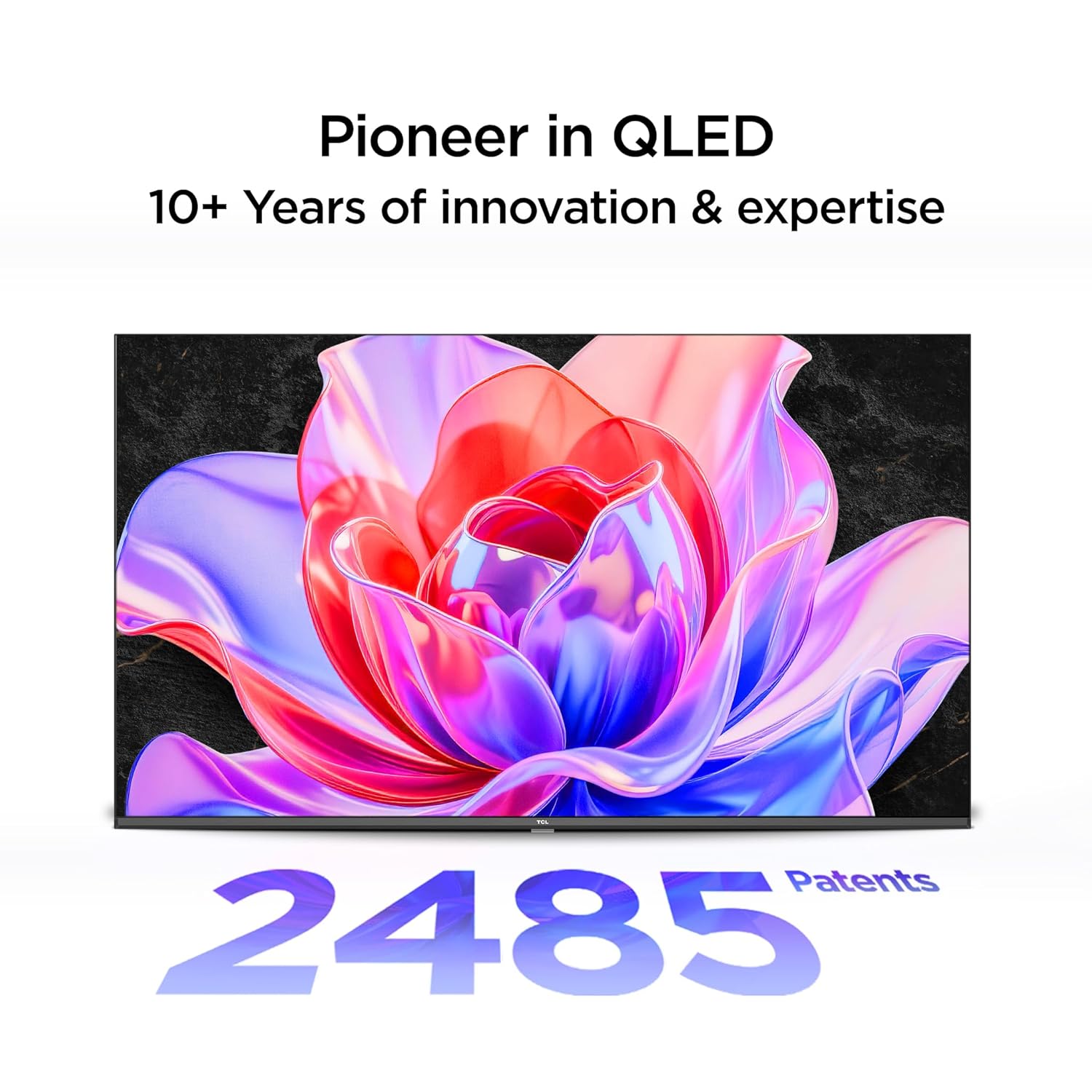 TCL V5C 80 cm (32 inch) QLED Full HD Smart Google TV 2025 Edition with 100% Color Volume Plus | 24W Dolby Audio | Google Assitant | Chromecast built-in | Slim Design  (32V5C)