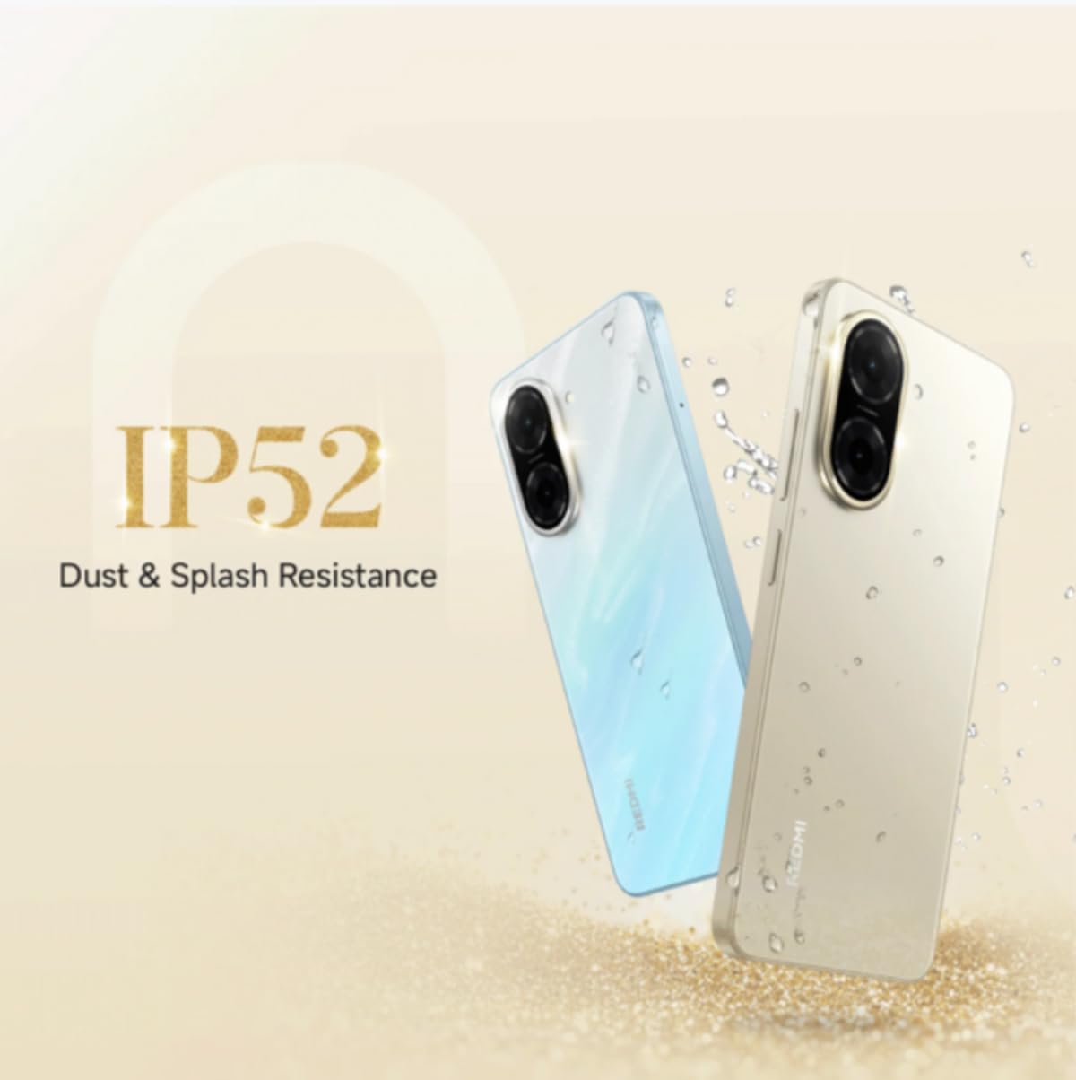 REDMI A5 (Jaisalmer Gold, 64 GB)  (3 GB RAM)