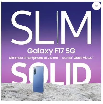 Samsung Galaxy F17 5G (Violet Pop, 128 GB) (4 GB RAM)