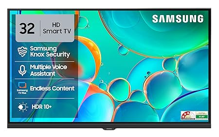 Samsung 80 cm (32 inch) HD Ready LED Smart Tizen TV 2025 Edition with Voice Assistance Remote Control | 100+ Free Channels | HDR 10+ Support |