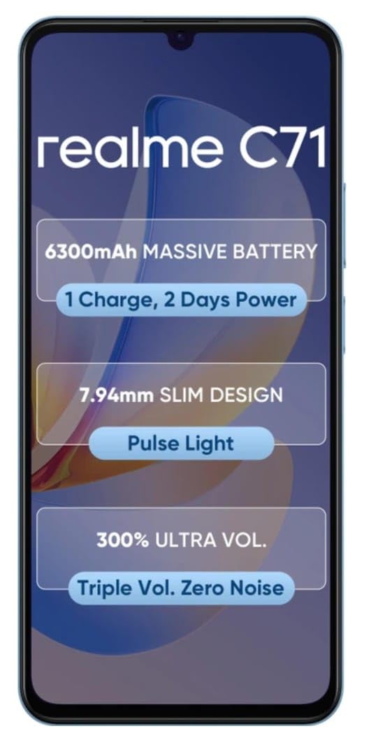 realme C61 (Safari Green, 64 GB)  (4 GB RAM)