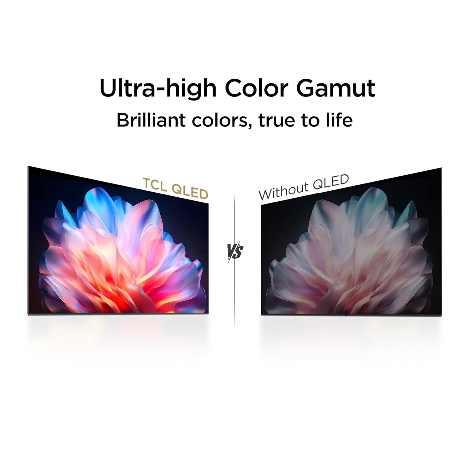 TCL V5C 80 cm (32 inch) QLED Full HD Smart Google TV 2025 Edition with 100% Color Volume Plus | 24W Dolby Audio | Google Assitant | Chromecast built-in | Slim Design  (32V5C)