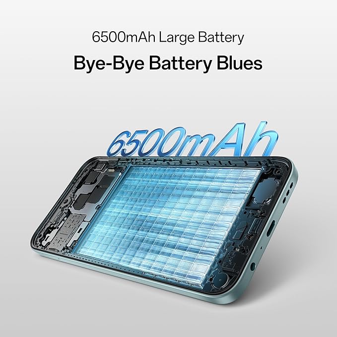 OPPO A6x 5G (Ice Blue, 64 GB)  (4 GB RAM)