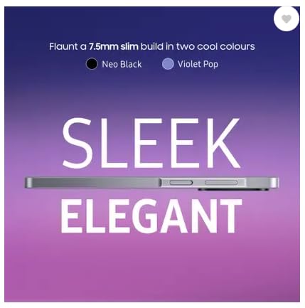 Samsung Galaxy F17 5G (Violet Pop, 128 GB) (4 GB RAM)