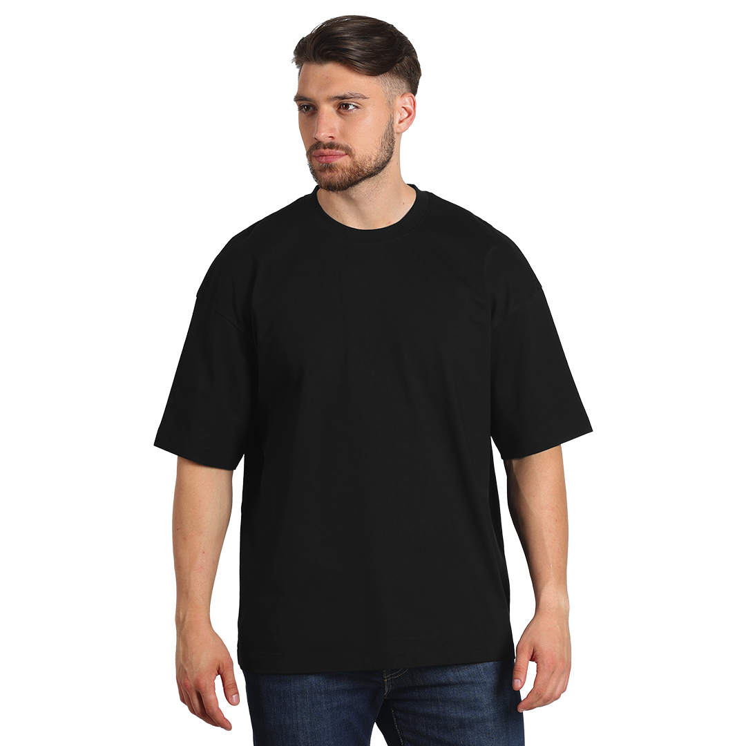 Svart t-shirt för herr
