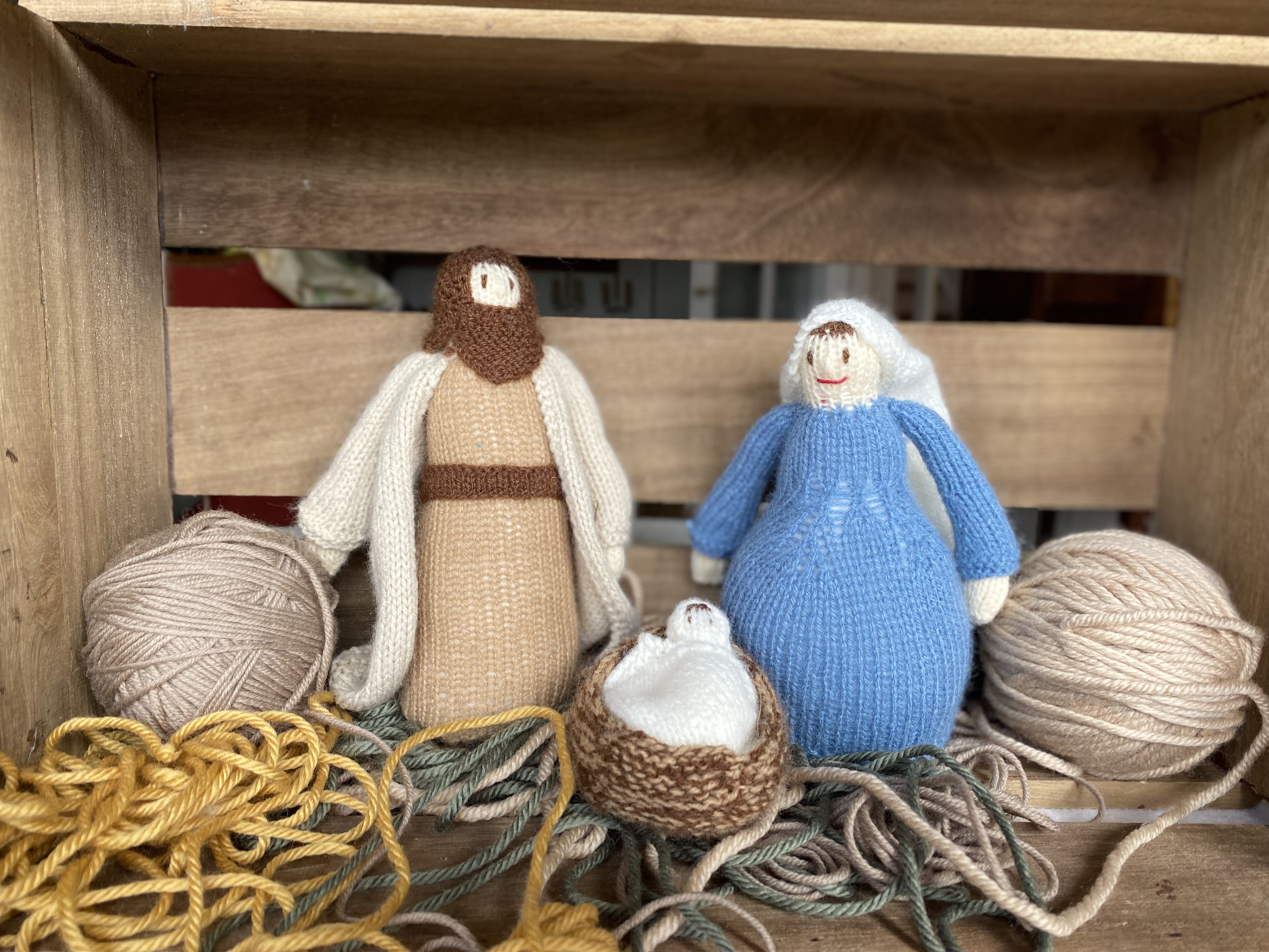 Misterio tejido a mano