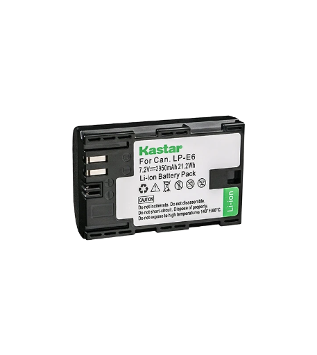 Kastar LP-E6 Battery for Canon Cameras