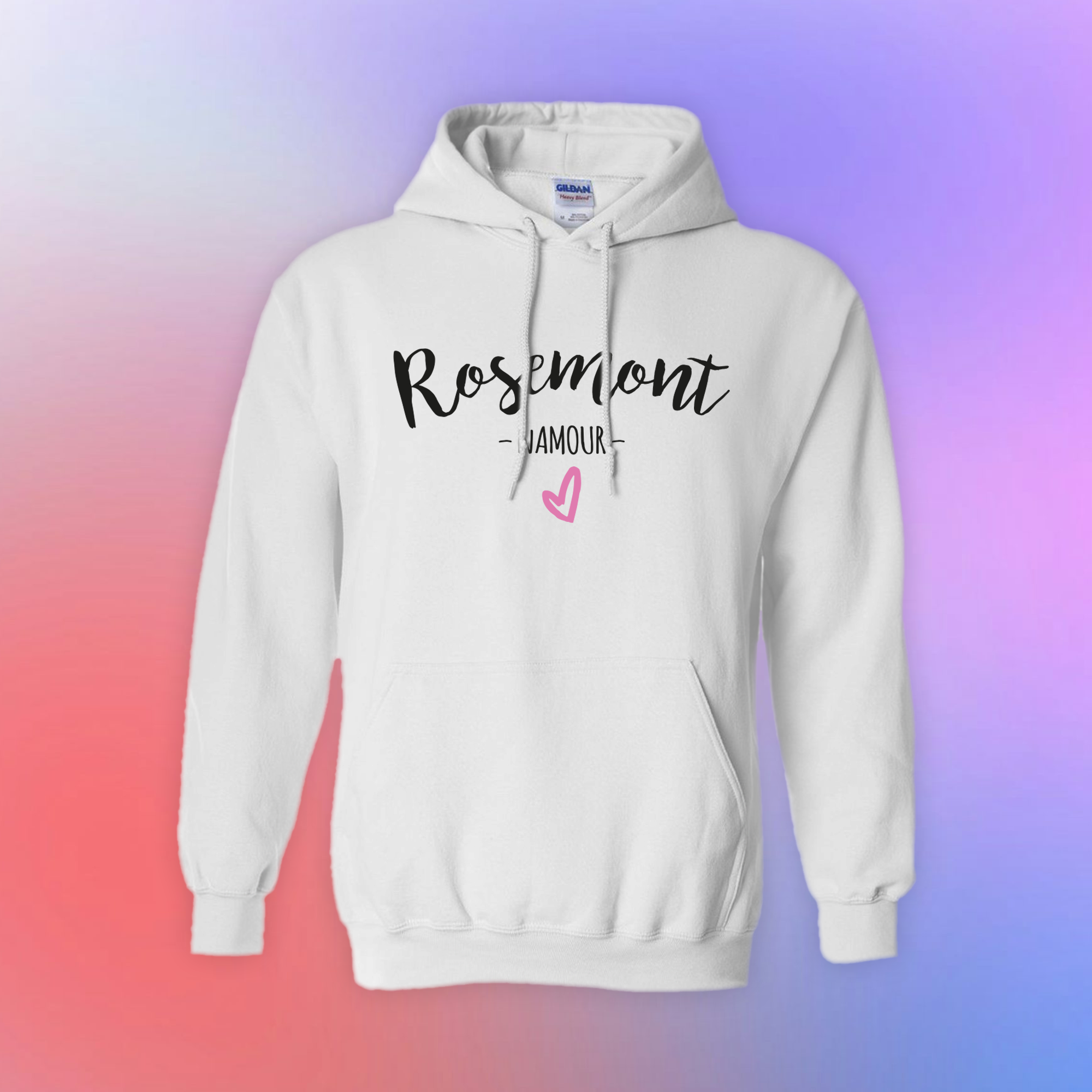 Chandail à capuchon en coton molletonné "Rosemont Namour"
