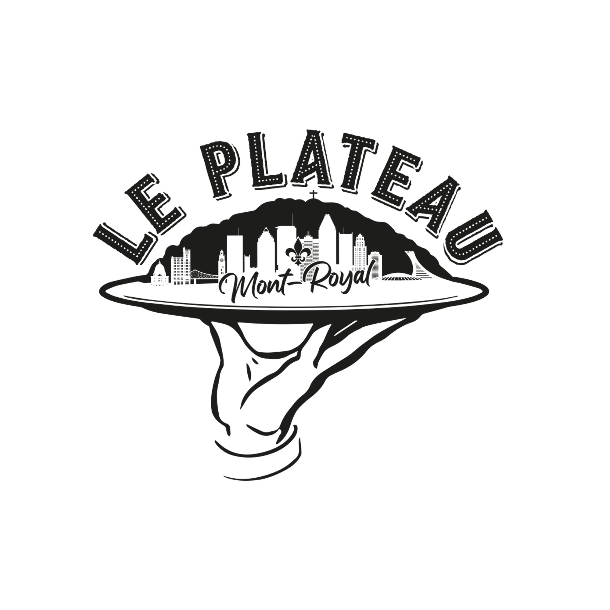 Sac fourre-tout en toile "Le plateau Mont-Royal"