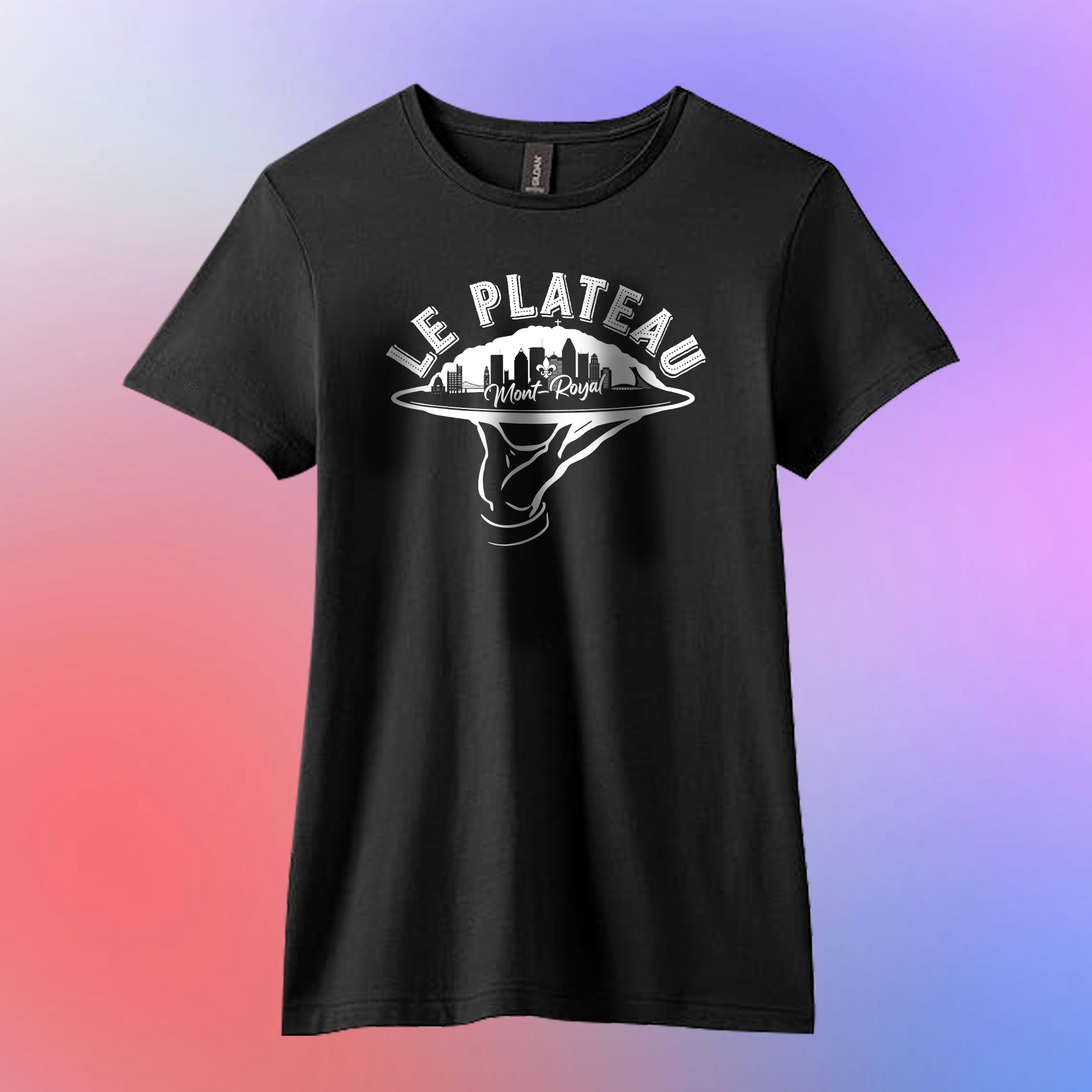 T-shirt "Le plateau Mont-Royal"
