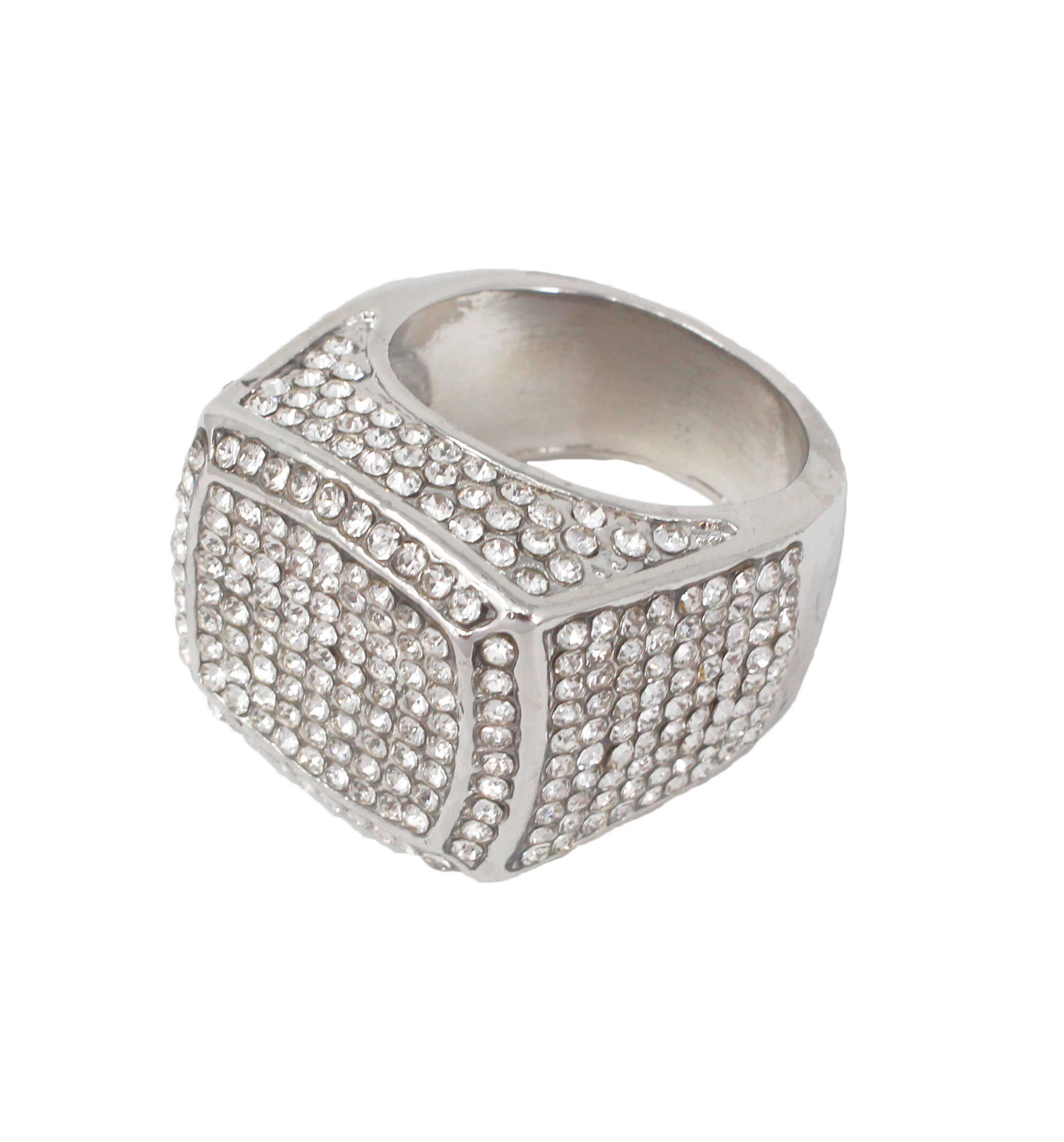 Charles Raymond Bling Hip Hop Iced Out Luxury Men's Ring -SIZE 10