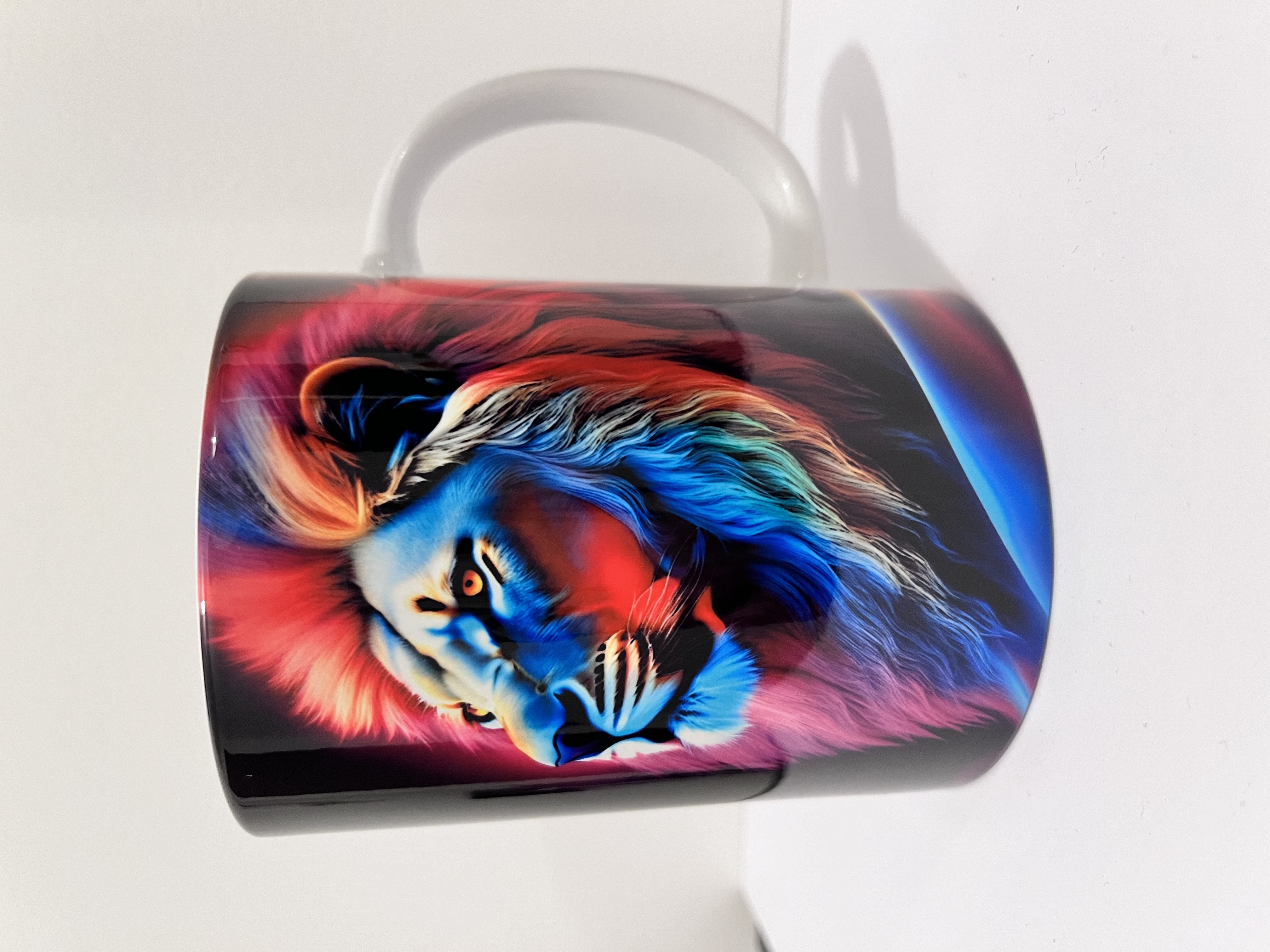 Mug personnalisé LION