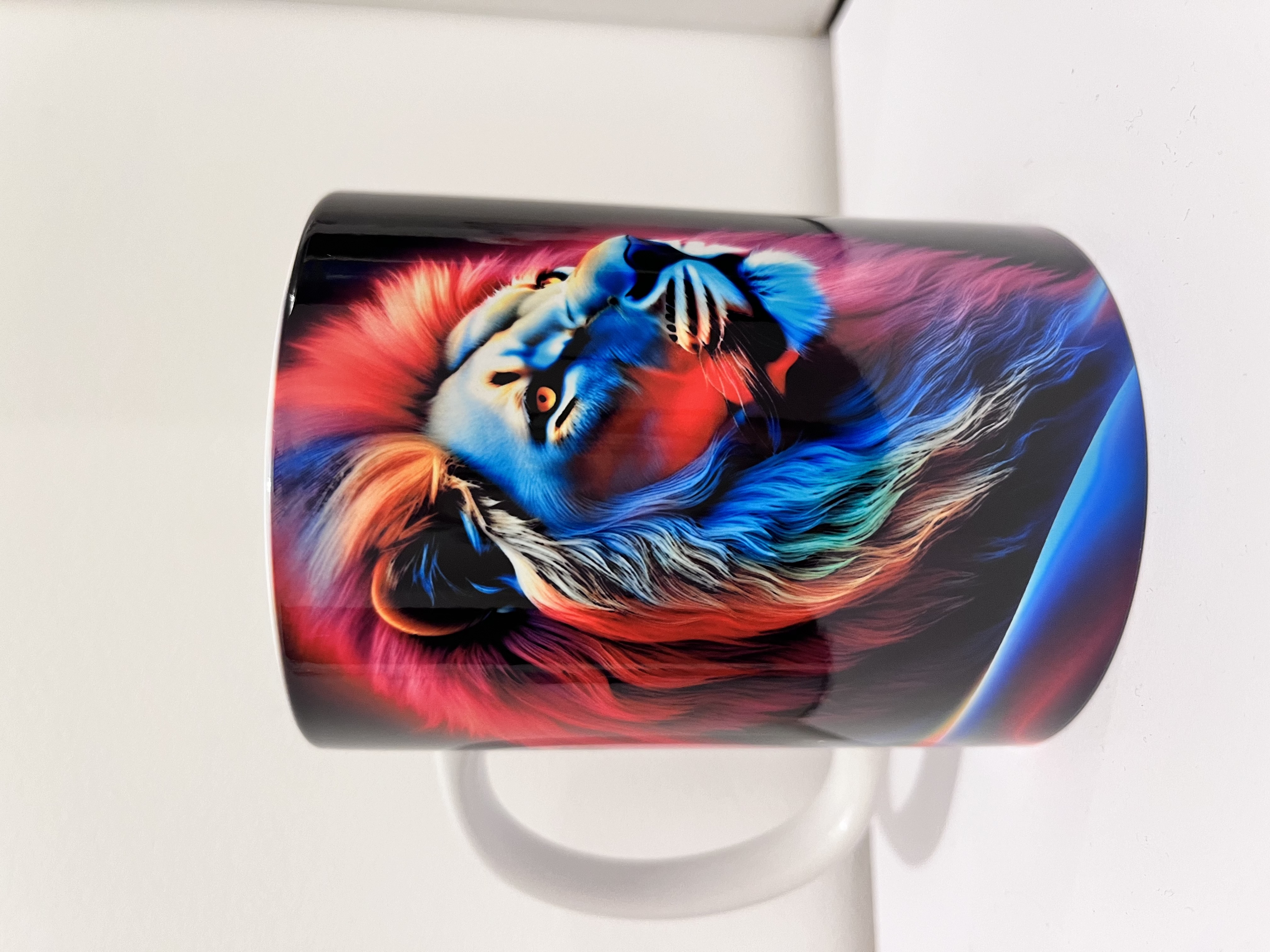 Mug personnalisé LION