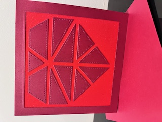 Carte Coeur Mosaïque