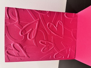 Carte Envolée de coeurs