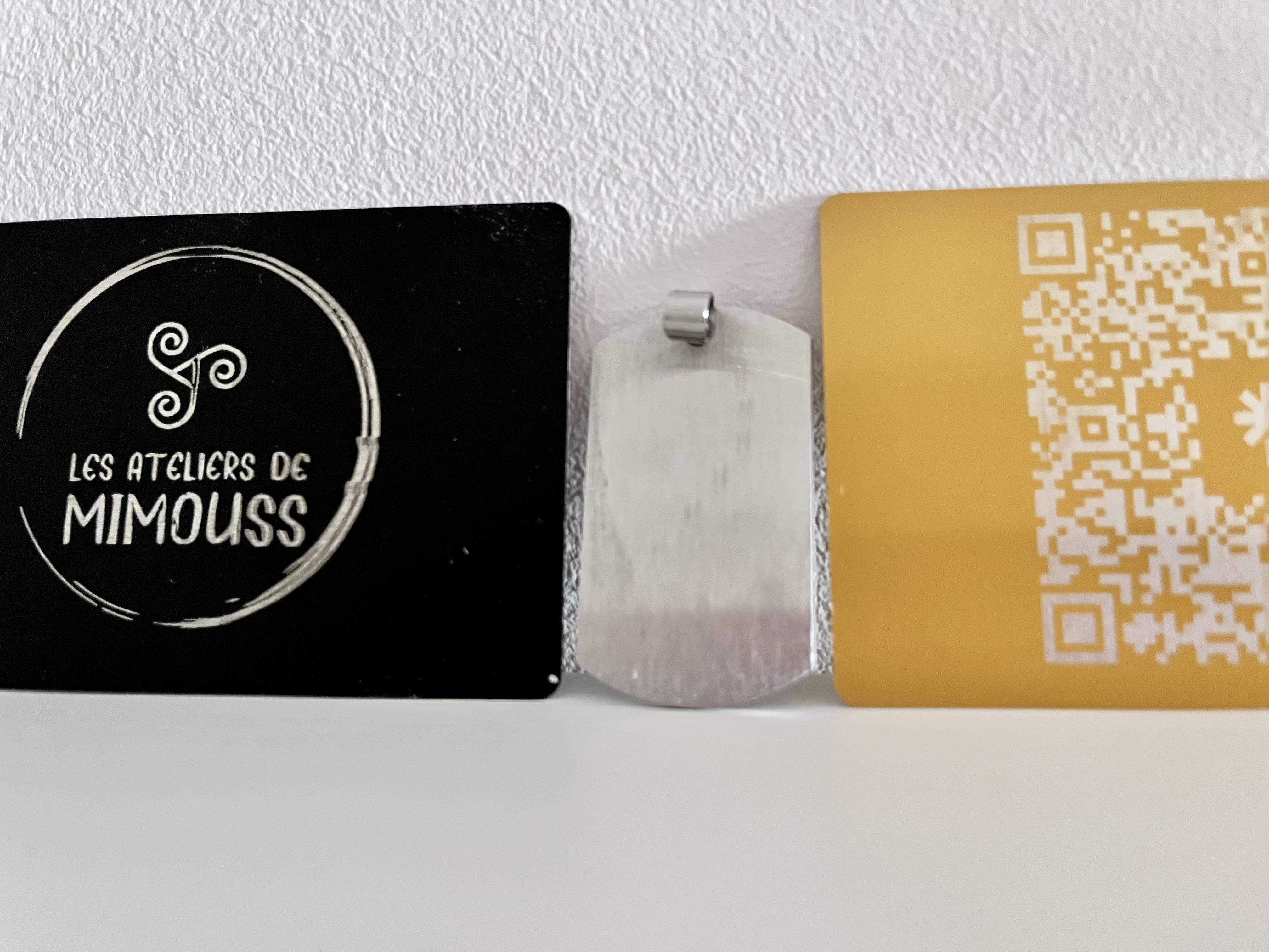 Plaque métallique personnalisée