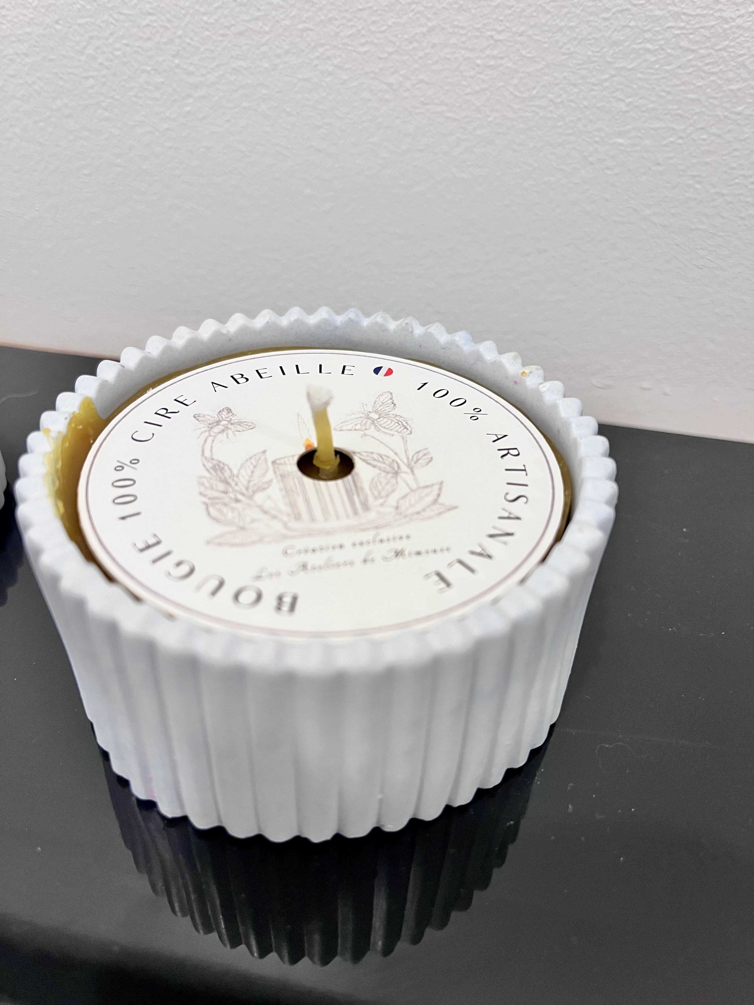 Maya’s Honey Candle Jesmonite 