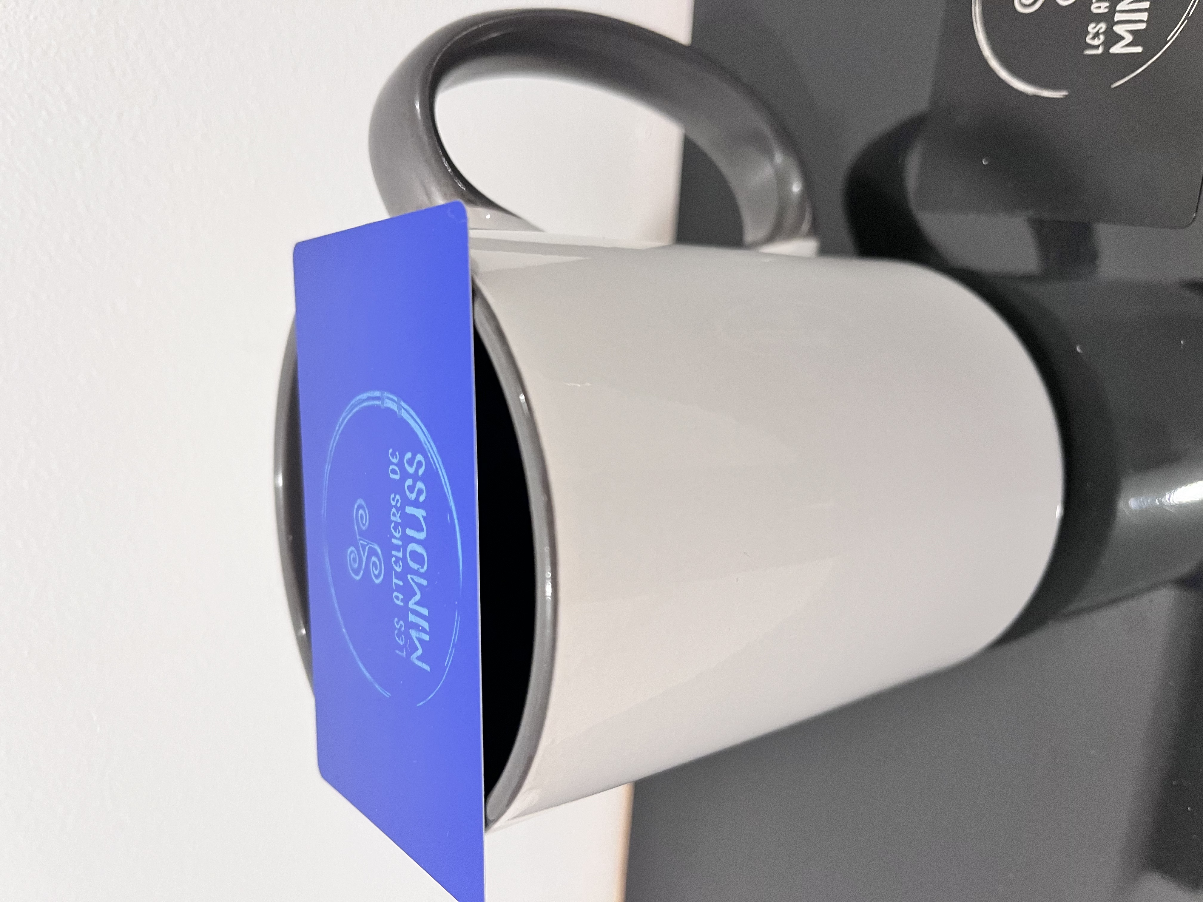 MUG Bicolore White & Gray - à personnaliser 