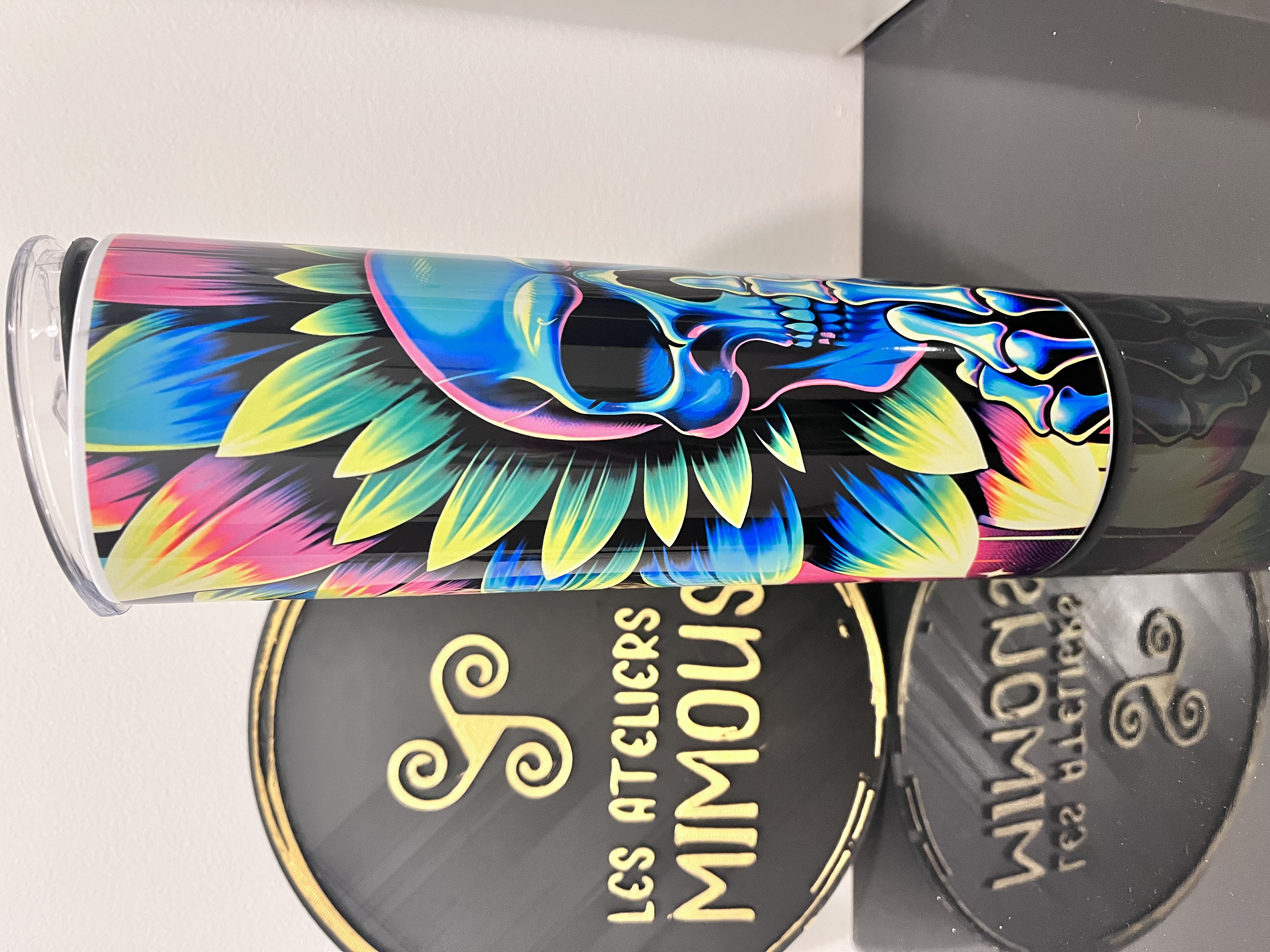 TUMBLER Gobelet isotherme - NÉON SKULL