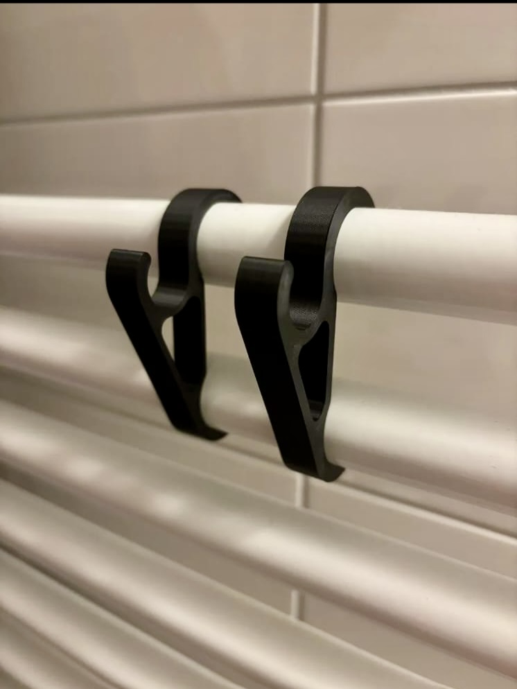 Crochet Serviette pour sèche serviette - Lot de 3