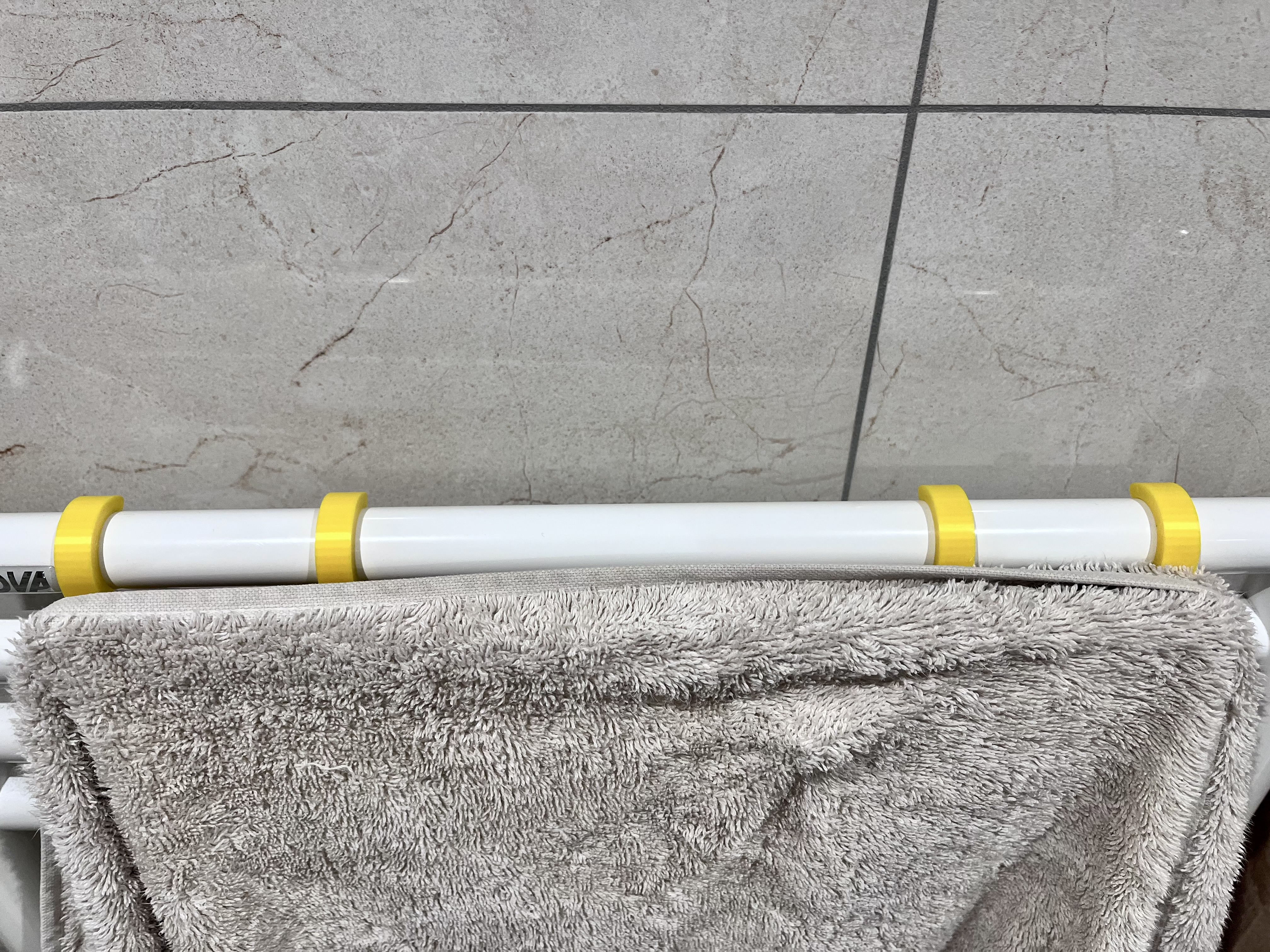 Crochet Serviette pour sèche serviette - Lot de 3