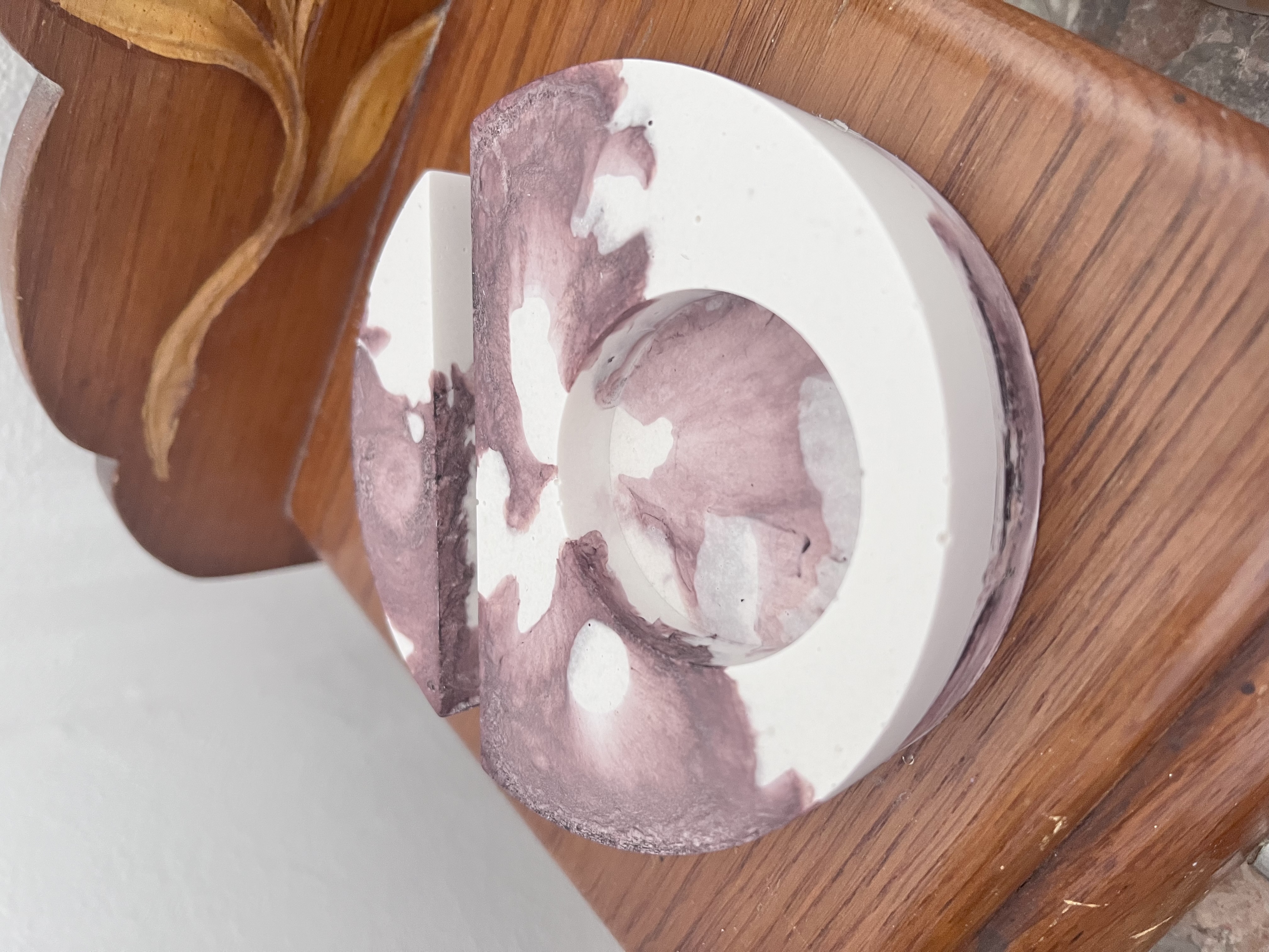 Arbre de vie Porte bougie Sienna tie dye