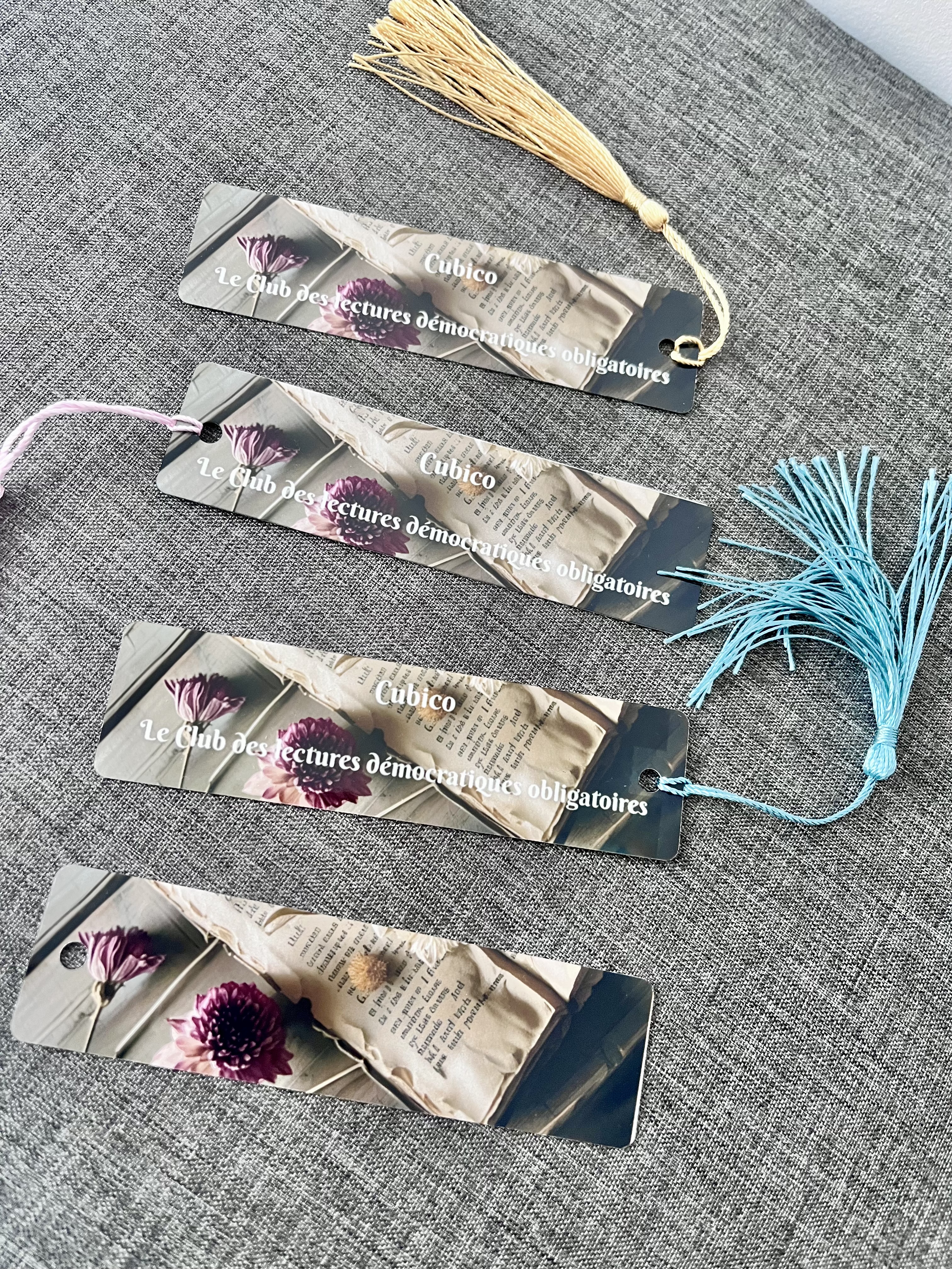 Marque page métal SUBLIM