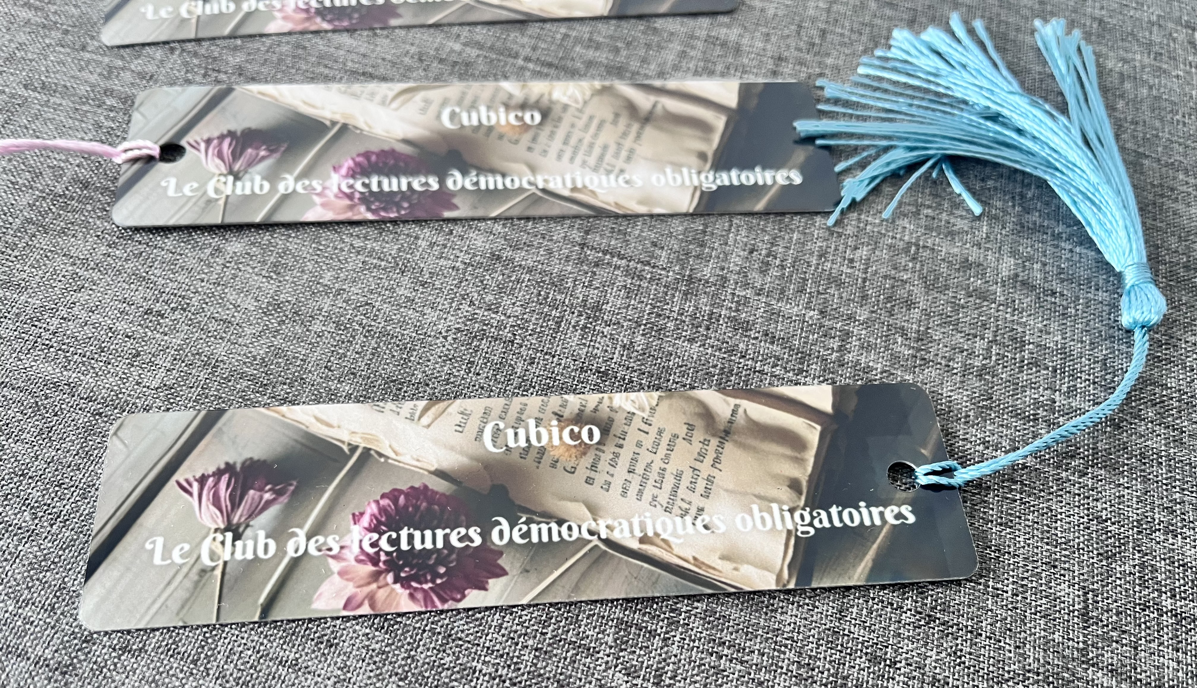 Marque page métal SUBLIM