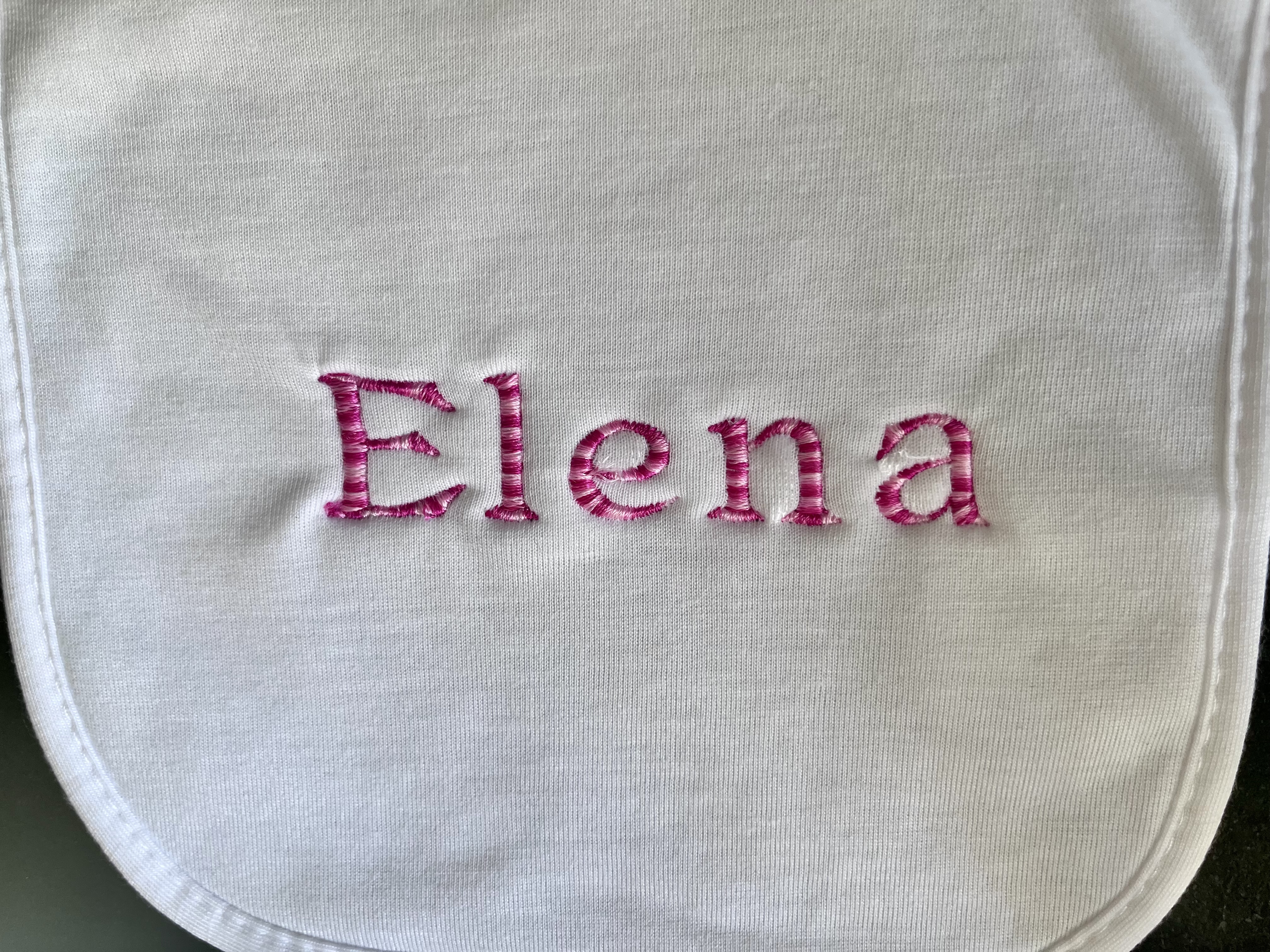 Bavoir personnalisé - Idée cadeau