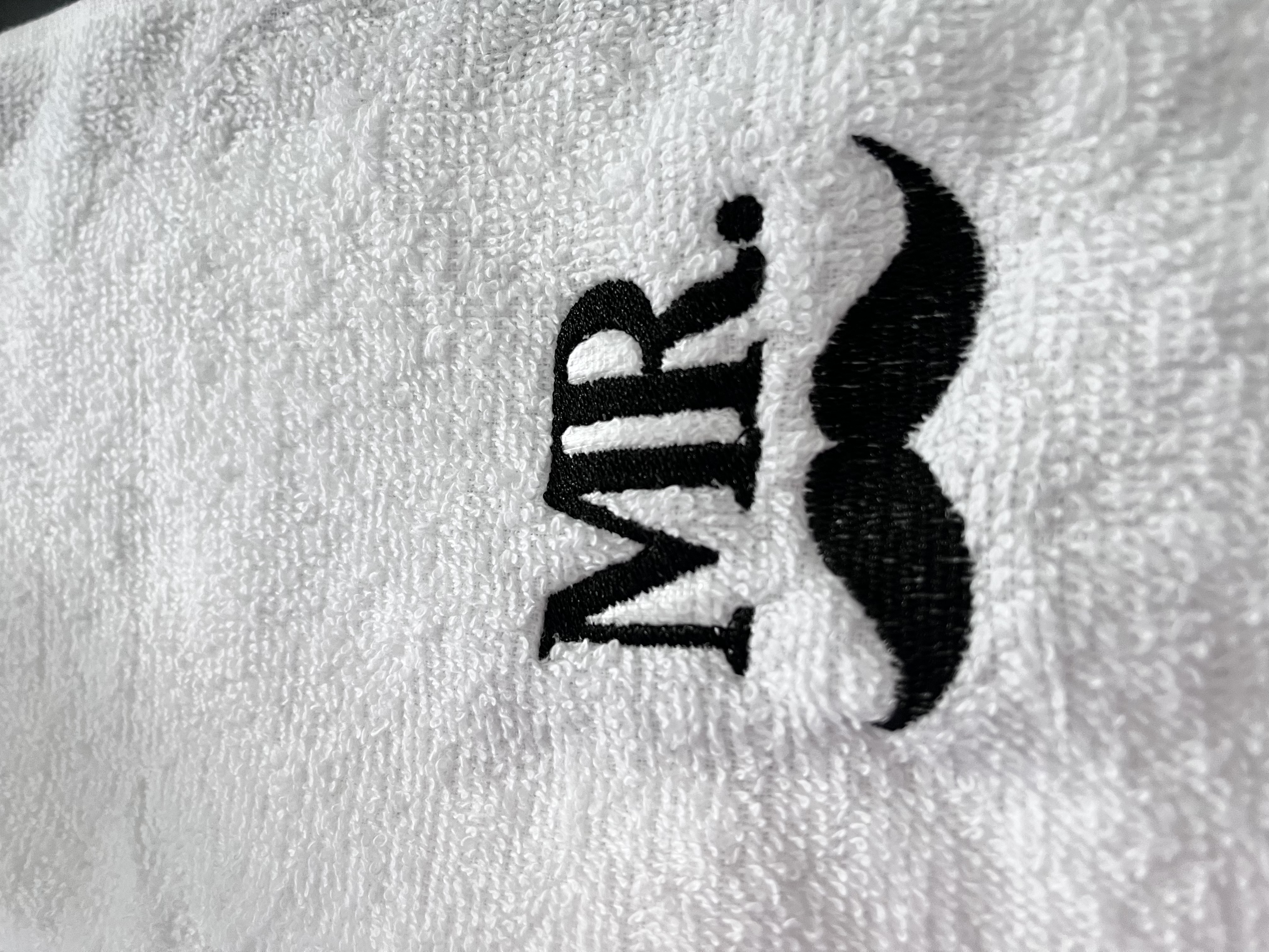 Serviettes invité 'Mr. & Mrs.' personnalisées