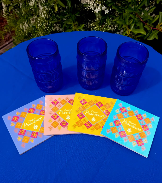 Dessous de verres - Lot de 4