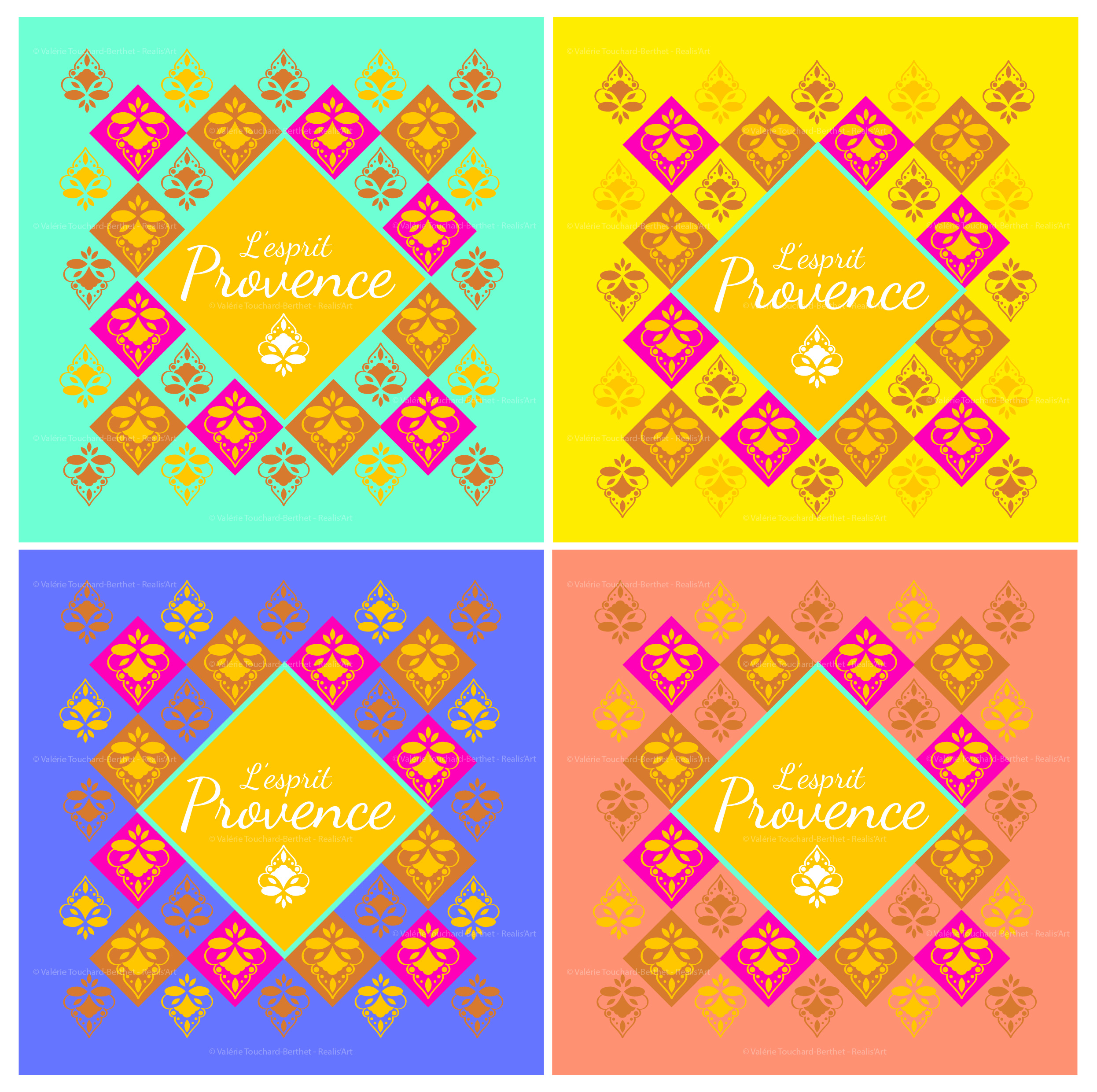 Ensemble SET de table + Dessous de verres