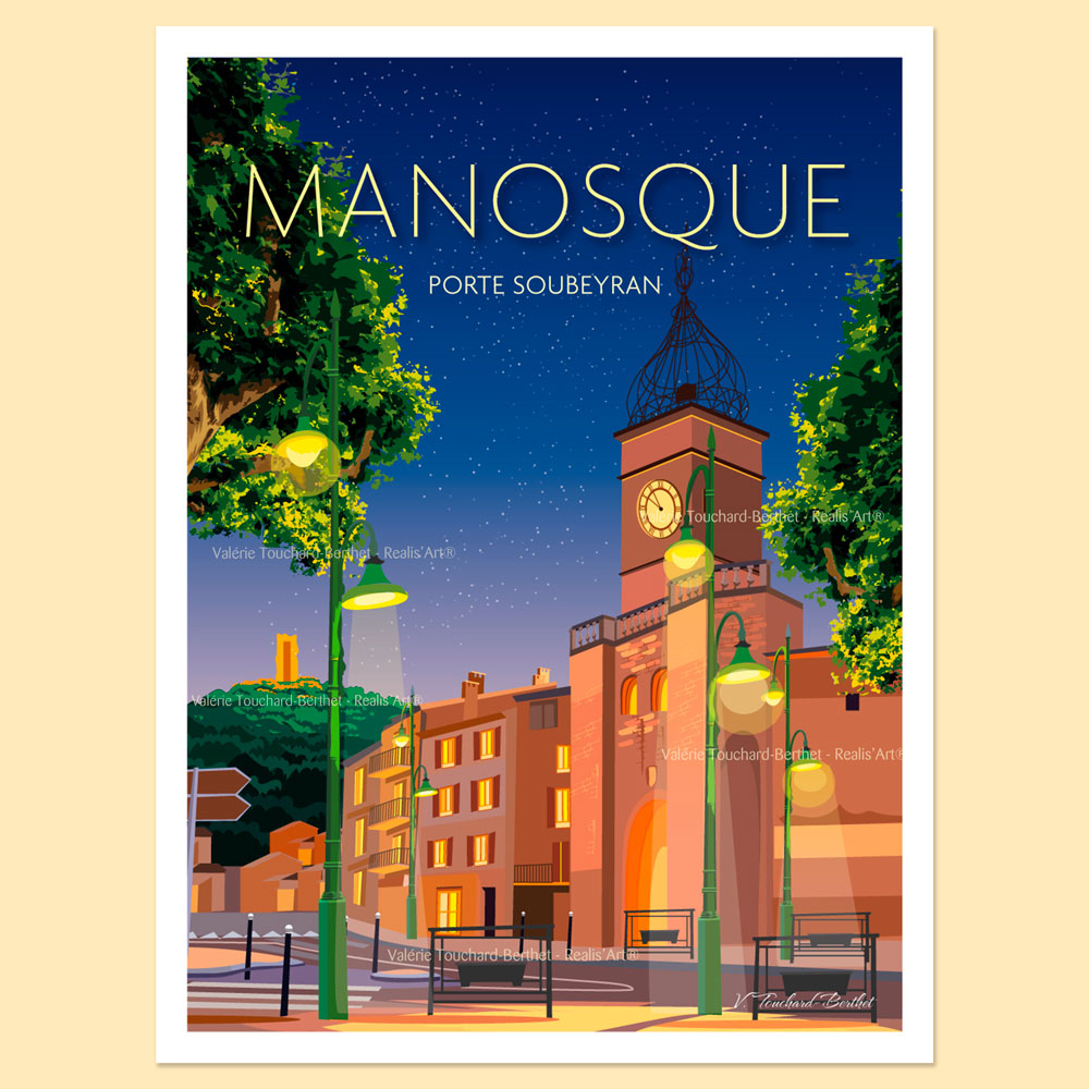Affiche Manosque