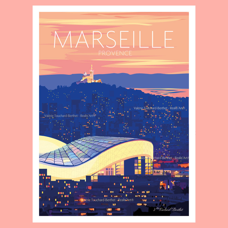 Affiche Marseille