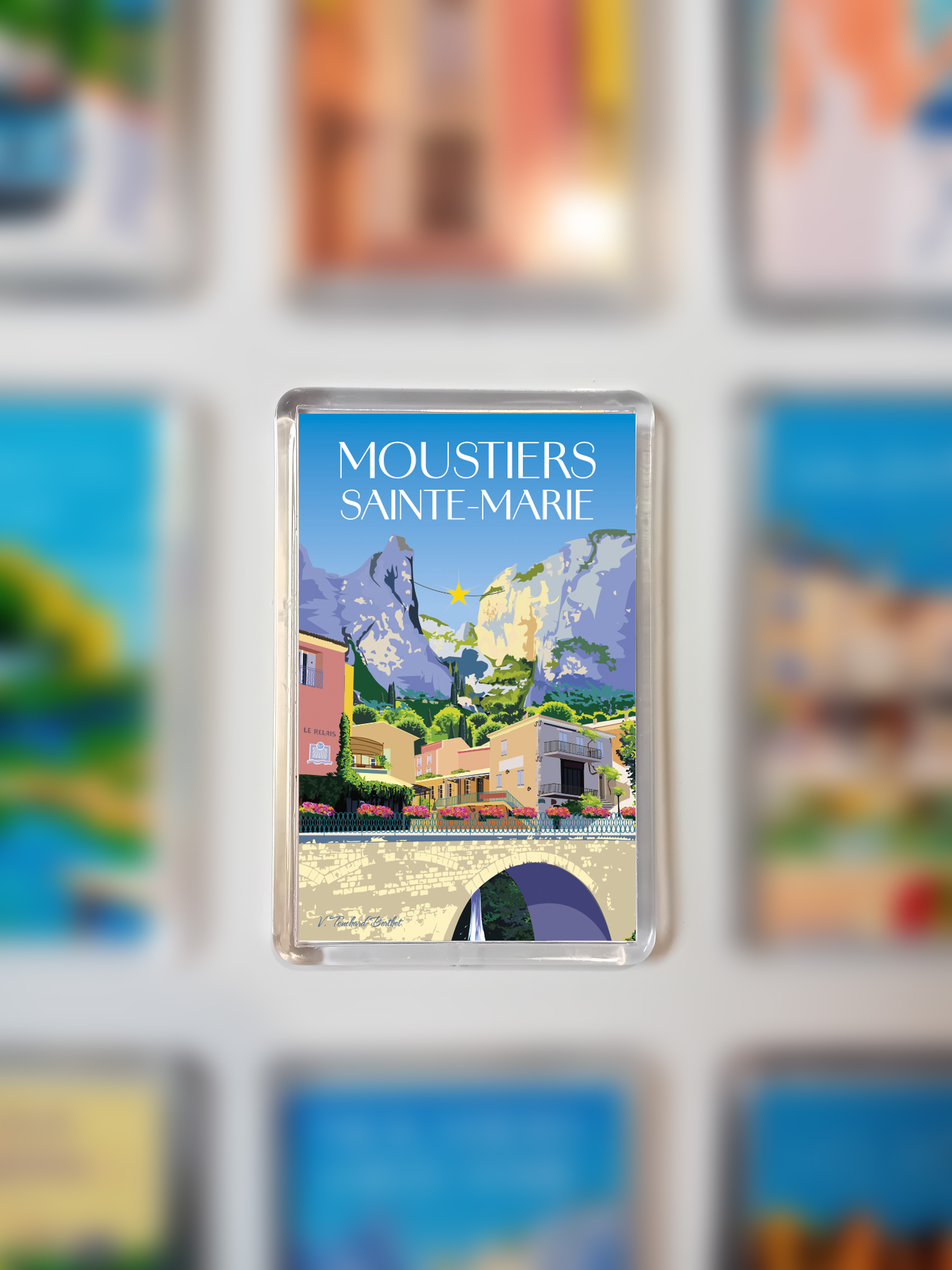 Magnet Moustiers Sainte-Marie