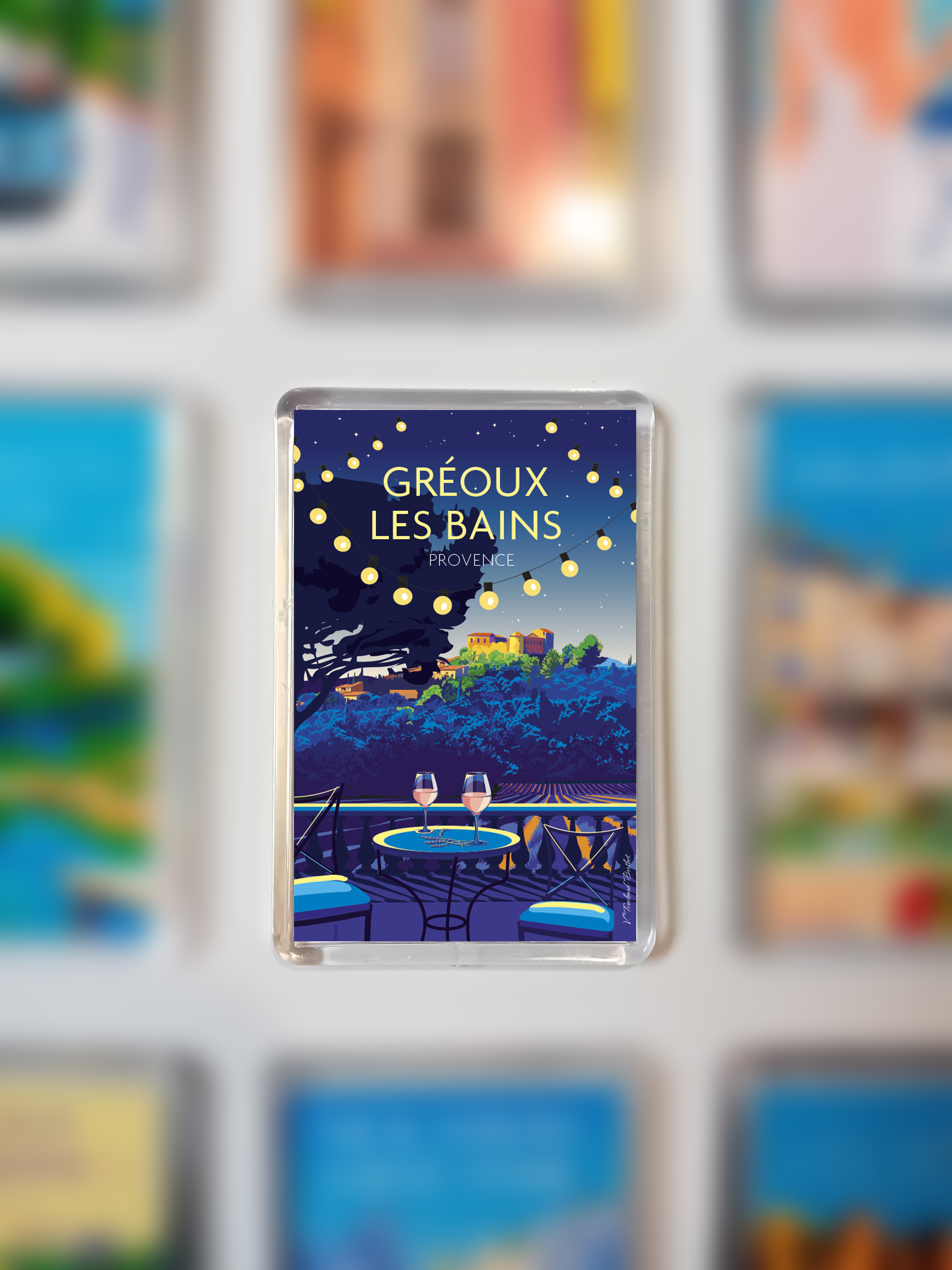 Magnet Gréoux Les Bains