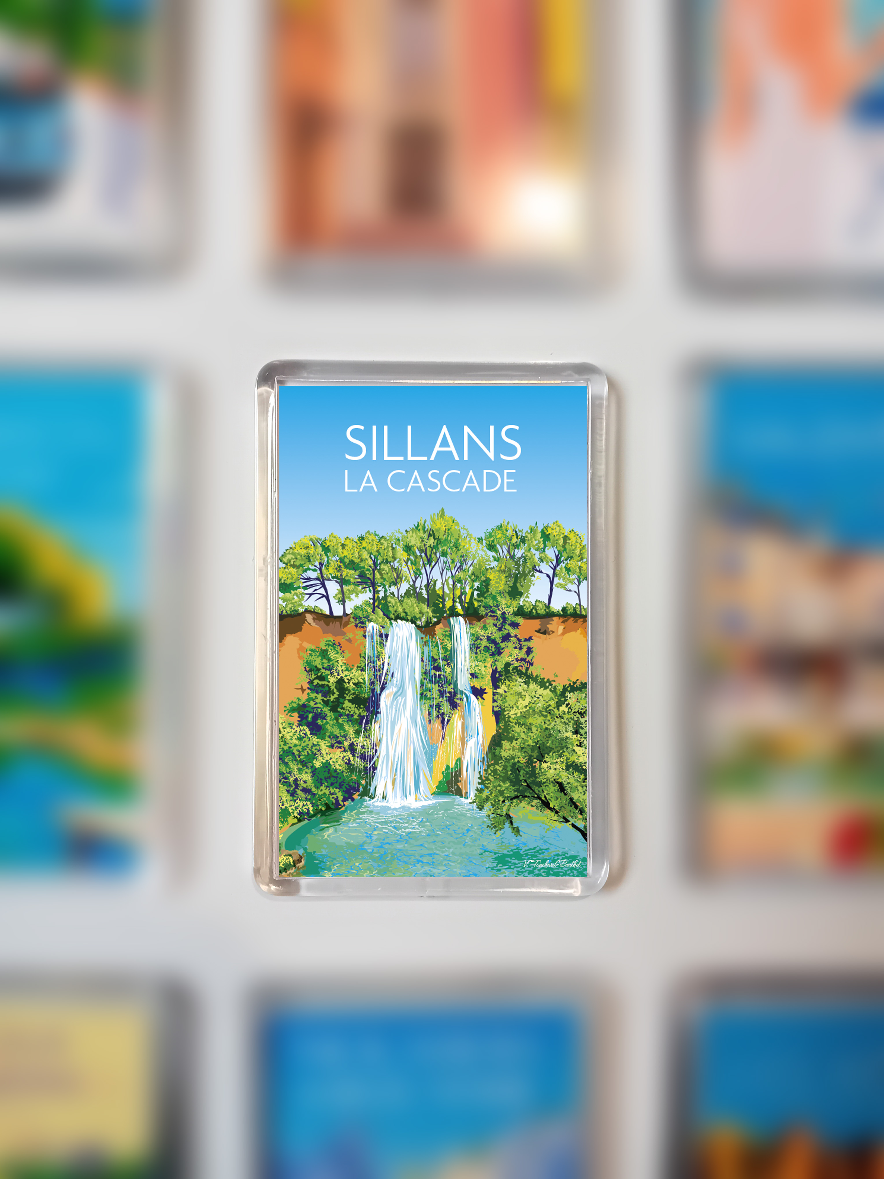 Magnet Sillans-la-Cascade