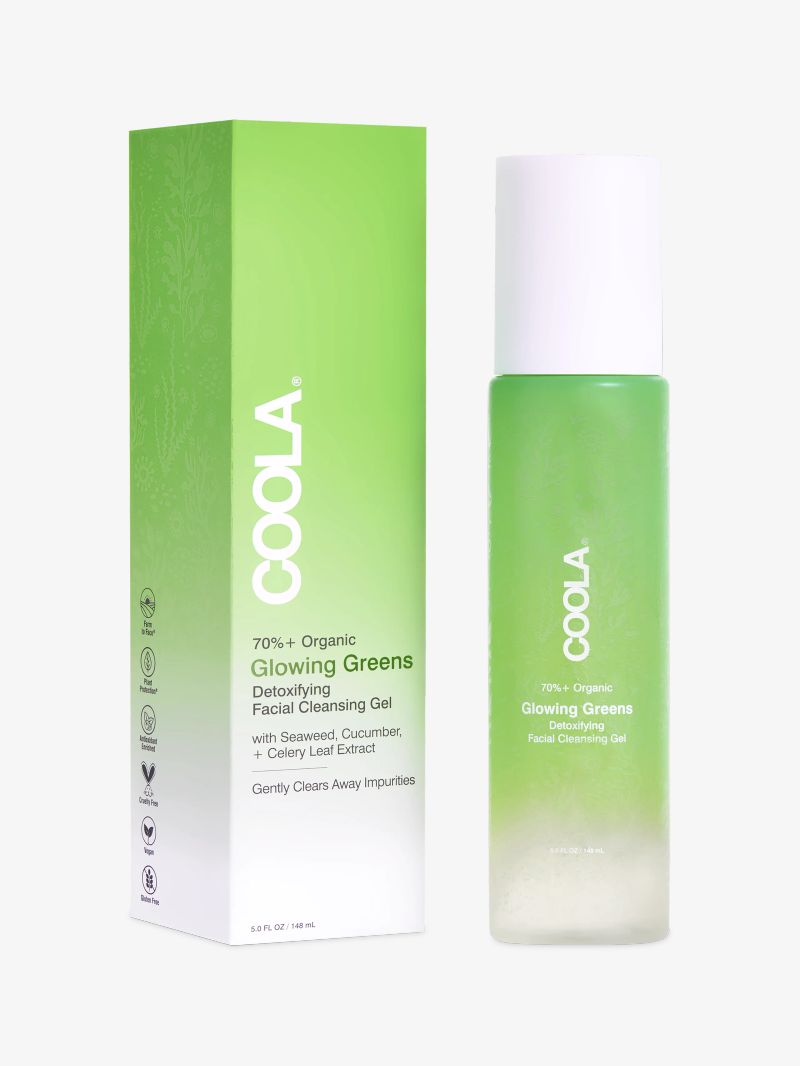 COOLA Glowing Greens Detoxifying Cleansing Gel