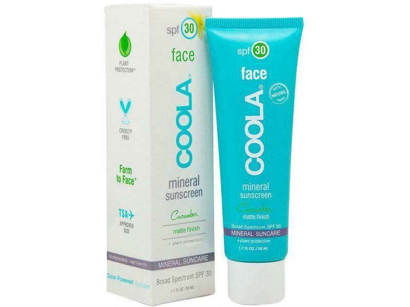 COOLA Mineral Face SPF30 Cucumber Matte Finish